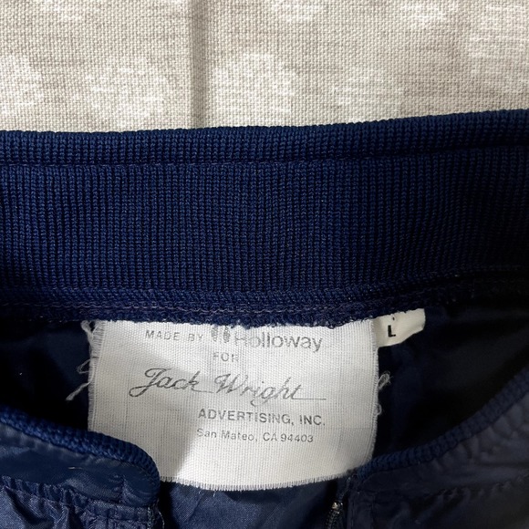 Holloway Lake Tahoe Embroidered Advertisement Sample Windbreaker‎ Size L - Picture 6 of 6